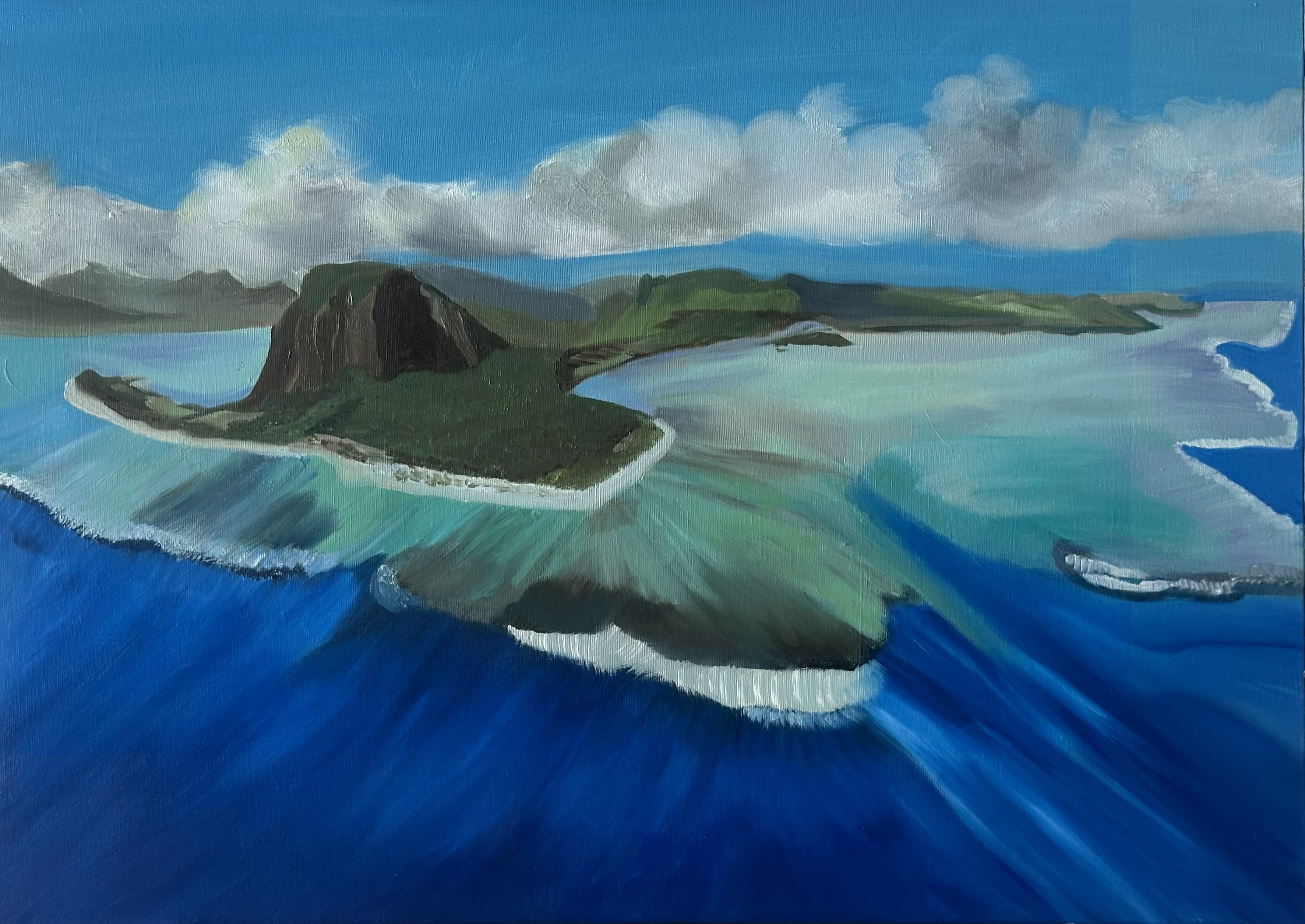 The Underwater Waterfall